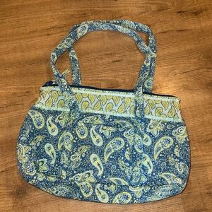 paisley print purse